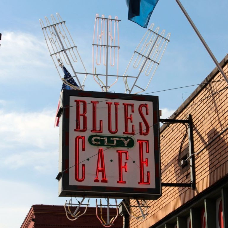 Blues City Cafe, Memphis, Tennessee © Clewisleake | Dreamstime 39733080
