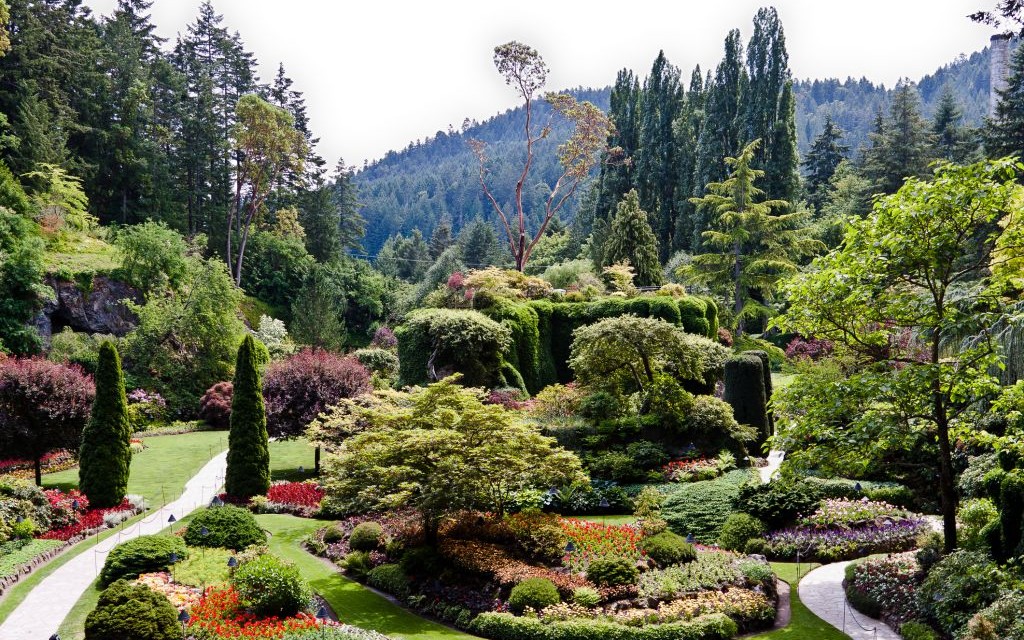 Butchart Gardens, Victoria, British Columbia © Alexandre Fagundes De Fagundes | Dreamstime 15715582