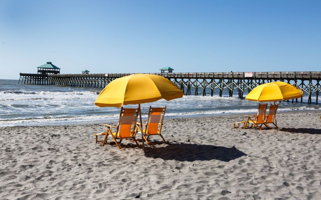 Folly Beach, Charleston, South Carolina © Cvandyke | Dreamstime 52575739