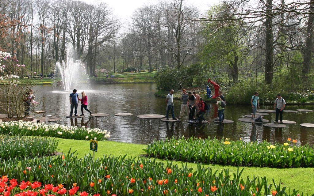 Keukenhof Gardens of Lisse, The Netherlands © Dorien Windt | Dreamstime