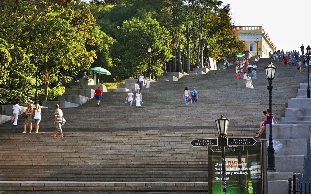 Potemkin Stairs, Odessa, Ukraine © Andrey Shevchenko | Dreamstime 65992084