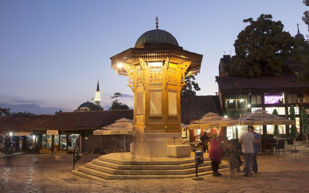 Sebilj Fountain, Sarajevo, Bosnia and Herzegovina © Msdogan | Dreamstime