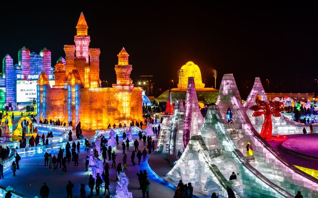 Harbin Ice & Snow Festival, China © Giuseppe Sparta | Dreamstime79712532