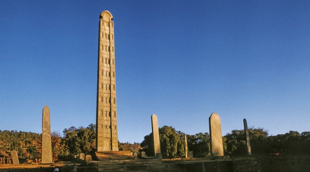 Obelisk of Axum, Ethiopia © Jorg Hackemann | Dreamstime 34605534