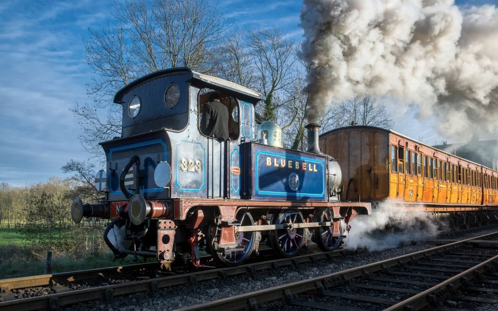 Bluebell Train, Sheffield Park Station, England © Philip Bird | Dreamstime 70489753