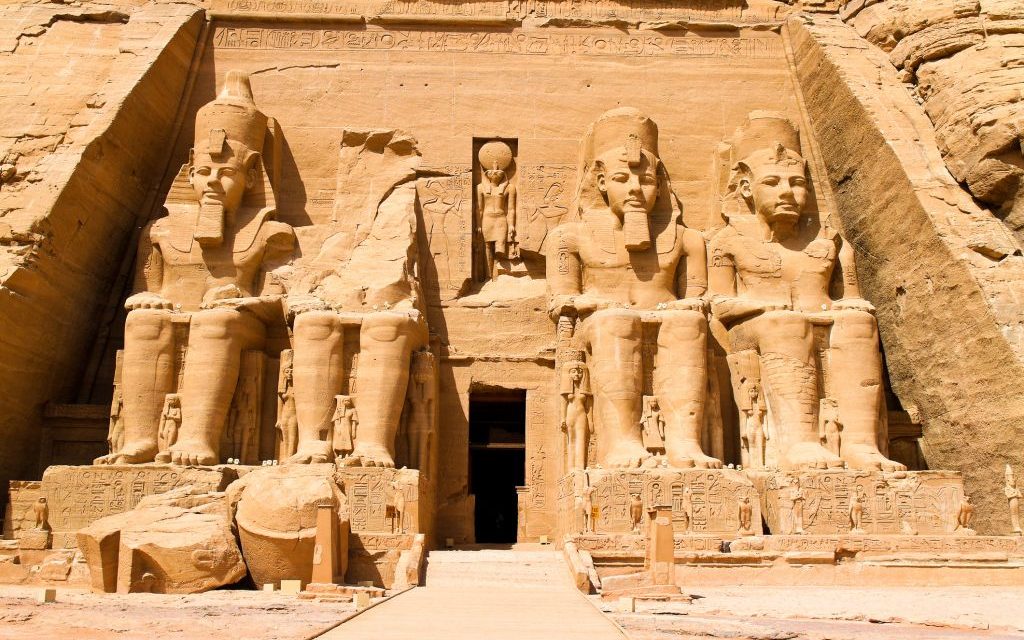 The Felstempel in Abu Simbel, Egypt © Ginasanders | Dreamstime 14044276