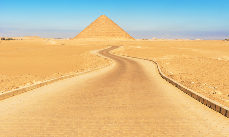 Red pyramid