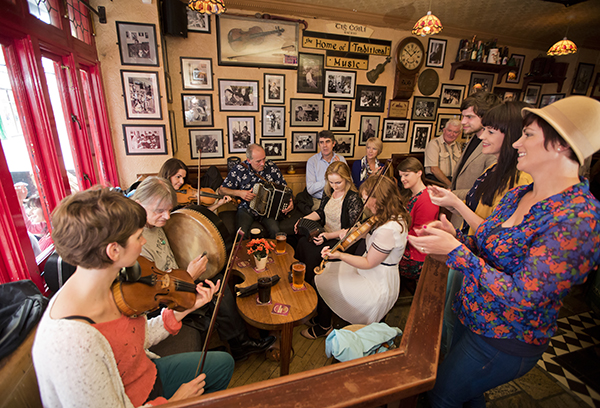 Traditional music session, Galway