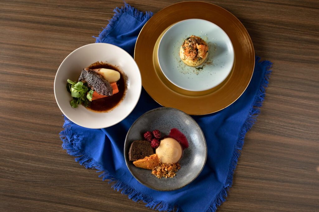 dishes served
