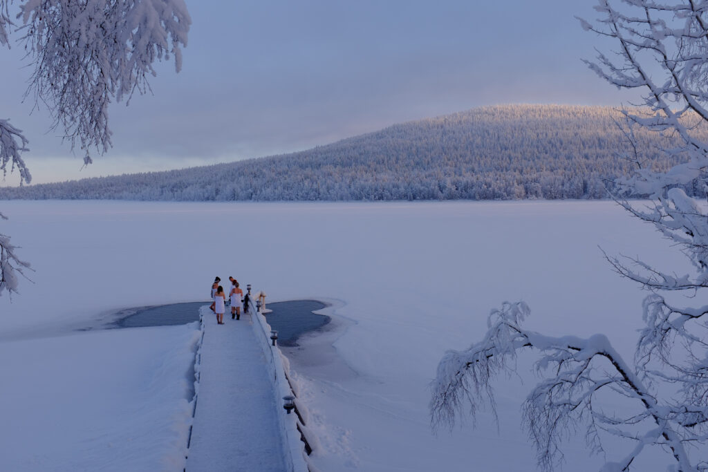 winter swimming