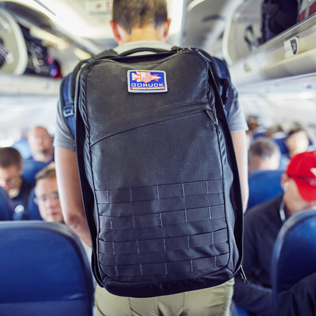 GORUCK airplane