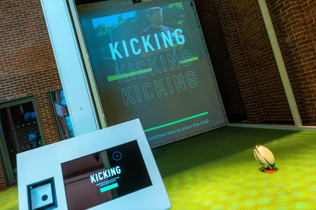 kicking rugby
